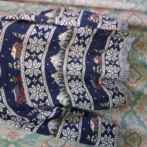 Woolrich Navy Blue Crewneck Sweater